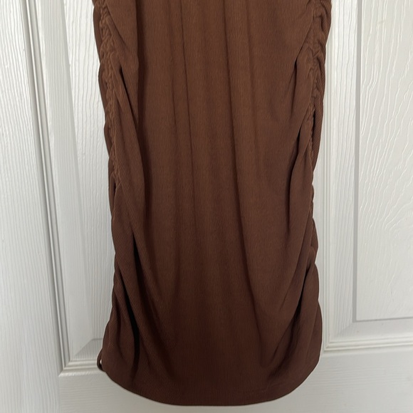 H&M | Ribbed Jersey Mini Dress Sz M - Picture 6 of 8